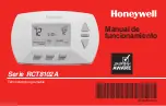 Предварительный просмотр 27 страницы Honeywell RCT8102A Series Operating Manual