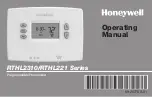 Preview for 1 page of Honeywell RCT8103 Series Operating Manual