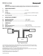 Предварительный просмотр 7 страницы Honeywell RDD100 User Manual