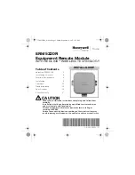 Preview for 1 page of Honeywell REDLINK ERM5220R Install Manual