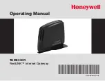 Honeywell RedLINK THM6000R Operating Manual preview