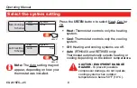 Preview for 10 page of Honeywell RET93E0 Series Operating Manual