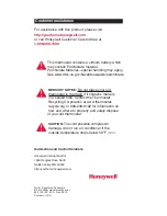 Preview for 15 page of Honeywell RET97 Quick Start Manual