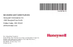 Предварительный просмотр 74 страницы Honeywell RET97B5D User Manual