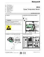 Honeywell RF20 Mounting Instructions предпросмотр