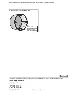 Предварительный просмотр 2 страницы Honeywell RF20 Mounting Instructions