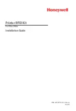 Preview for 1 page of Honeywell RFID Kit Installation Manual