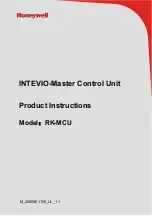 Honeywell RK-MCU Product Instructions preview