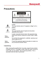 Предварительный просмотр 3 страницы Honeywell RK-MIC Product Instructions