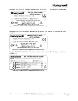 Предварительный просмотр 32 страницы Honeywell RMA 3000 User Manual