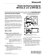 Preview for 3 page of Honeywell RP418B Installation Instructions