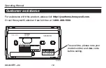 Preview for 12 page of Honeywell RTH1100 series Operating Manual