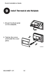 Preview for 12 page of Honeywell RTH1100 series Quick Installation Manual