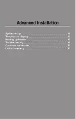 Preview for 15 page of Honeywell RTH1100 series Quick Installation Manual