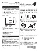 Preview for 1 page of Honeywell RTH110B (Spanish) Instalación Y Guía Para El Usuario