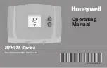 Preview for 1 page of Honeywell RTH111 series Operating Manual