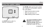 Preview for 7 page of Honeywell RTH111 series Operating Manual