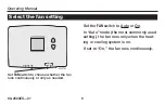 Preview for 8 page of Honeywell RTH111 series Operating Manual