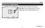 Preview for 9 page of Honeywell RTH111 series Operating Manual