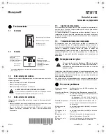 Preview for 5 page of Honeywell RTH111 series User Manual