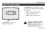 Preview for 9 page of Honeywell RTH221 Series Operating Manual