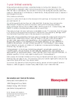 Предварительный просмотр 18 страницы Honeywell RTH221B1021 Owner'S Manual