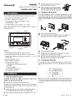 Honeywell rth230b Installation And User Manual preview