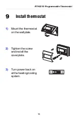 Preview for 11 page of Honeywell RTH2310 Instalation Gude