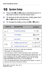 Preview for 12 page of Honeywell RTH2310 Instalation Gude