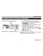 Preview for 13 page of Honeywell RTH2410 Series Operating Instructions Manual