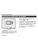 Preview for 34 page of Honeywell RTH2410 Series Operating Instructions Manual