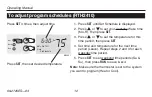 Preview for 14 page of Honeywell RTH2410 Series Operating Manual