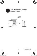 Предварительный просмотр 3 страницы Honeywell RTH2410 Series Quick Installation Manual