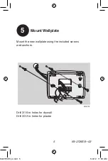 Предварительный просмотр 7 страницы Honeywell RTH2410 Series Quick Installation Manual