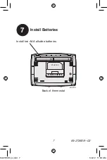 Предварительный просмотр 9 страницы Honeywell RTH2410 Series Quick Installation Manual