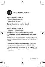 Предварительный просмотр 13 страницы Honeywell RTH2410 Series Quick Installation Manual