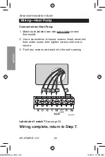 Предварительный просмотр 26 страницы Honeywell RTH2410 Series Quick Installation Manual