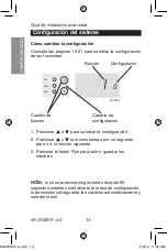 Предварительный просмотр 46 страницы Honeywell RTH2410 Series Quick Installation Manual