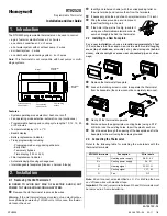 Honeywell RTH2520 Installation And User Manual preview