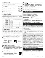 Предварительный просмотр 8 страницы Honeywell RTH2520 Installation And User Manual