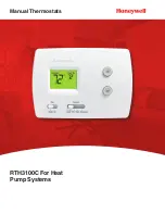 Preview for 1 page of Honeywell RTH3100C Specifications