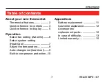 Preview for 3 page of Honeywell RTH5100B Operating Manual