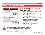 Preview for 9 page of Honeywell RTH5100B Operating Manual