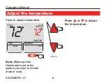 Preview for 10 page of Honeywell RTH5100B Operating Manual