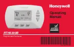 Honeywell RTH6300B Operating Manual preview