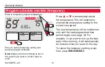 Preview for 14 page of Honeywell RTH6300B Operating Manual