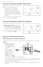 Preview for 12 page of Honeywell RTH6360 Series Quick Installation Manual