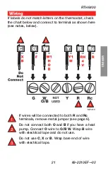 Preview for 23 page of Honeywell RTH6400 Series Quick Installation Manual