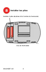 Preview for 40 page of Honeywell RTH6400 Series Quick Installation Manual