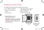 Preview for 10 page of Honeywell RTH6500WF Wi-Fi Series User Manual